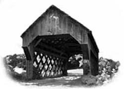 Covered bridge tourism and photography.